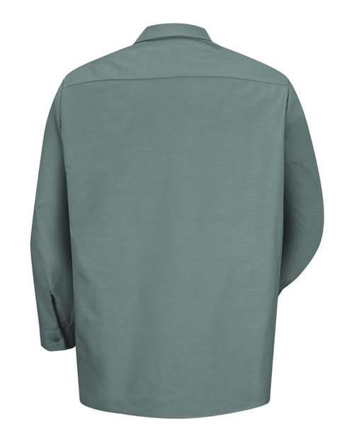 Red Kap Men's Tall Industrial Long Sleeve Work Shirt SP14T