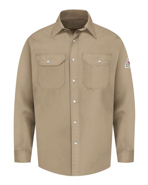 Bulwark Men's Snap-Front Uniform Shirt - EXCEL FR SES2