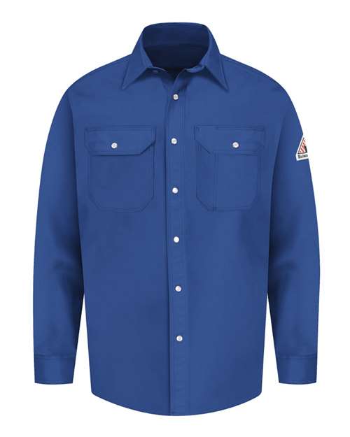 Bulwark Men's Tall Snap-Front Uniform Shirt - EXCEL FR SES2T
