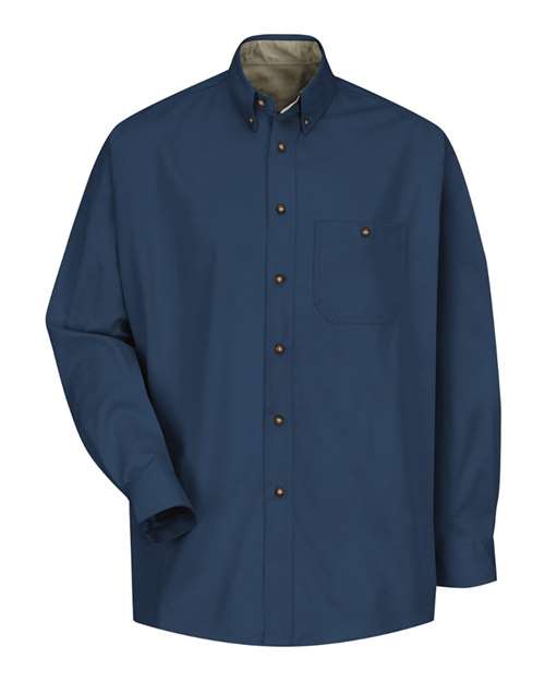Red Kap Men's Cotton Contrast Dress Shirt SC74
