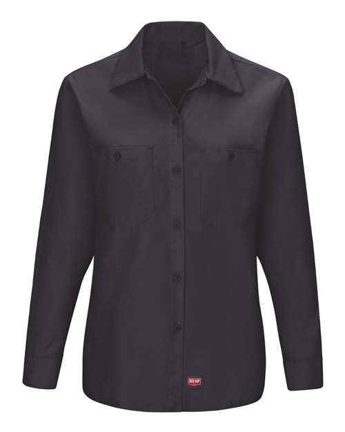 Red Kap Women's Long Sleeve Mimix Work Shirt SX11