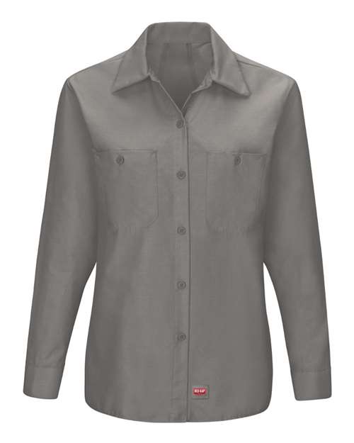 Red Kap Women's Long Sleeve Mimix Work Shirt SX11