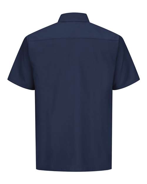 Red Kap Men's Tall Ripstop Short Sleeve Work Shirt SY60T