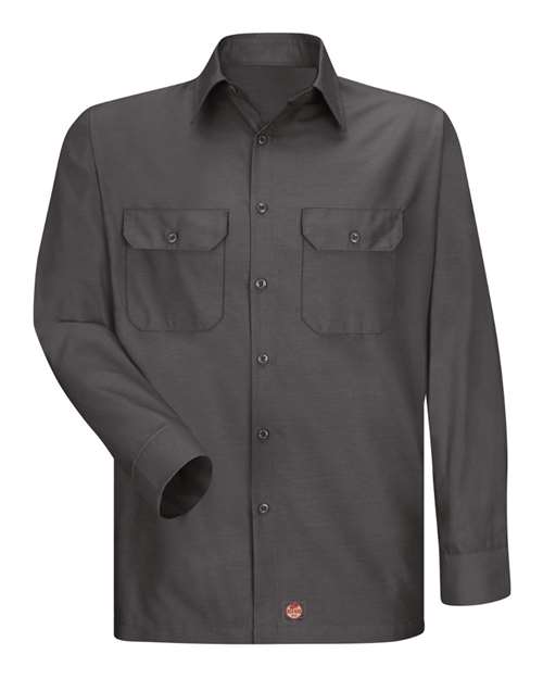Red Kap Men's Tall Ripstop Long Sleeve Shirt SY50T