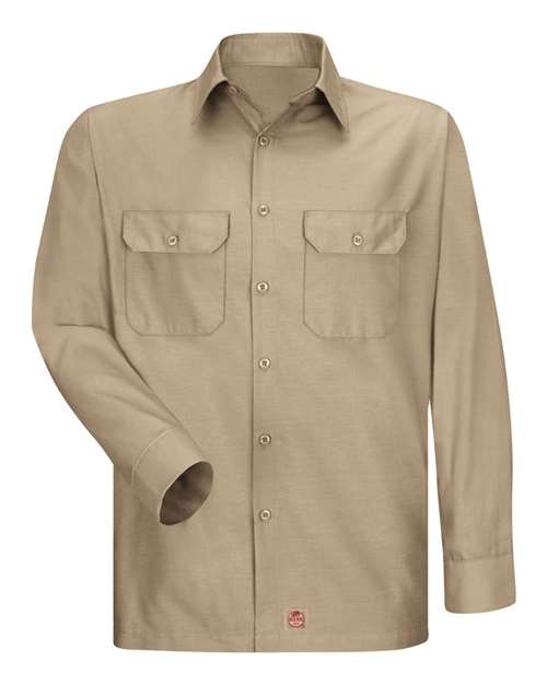 Red Kap Men's Tall Ripstop Long Sleeve Shirt SY50T