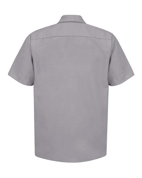 Red Kap Men's Tall Industrial Short Sleeve Work Shirt SP24T