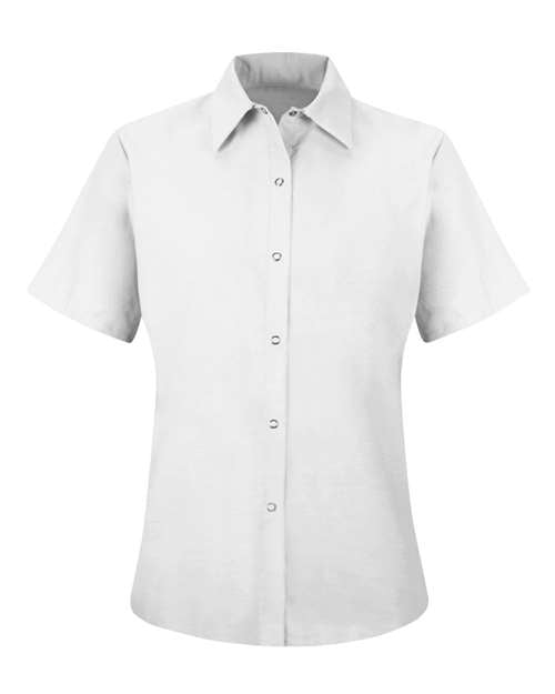 Red Kap Women's Short Sleeve Specialized Pocketless Work Shirt SP25