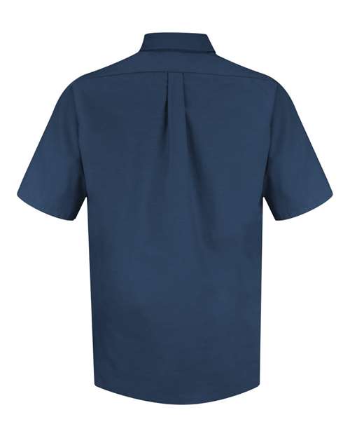 Red Kap Men's Tall Poplin Short Sleeve Dress Shirt SP80T