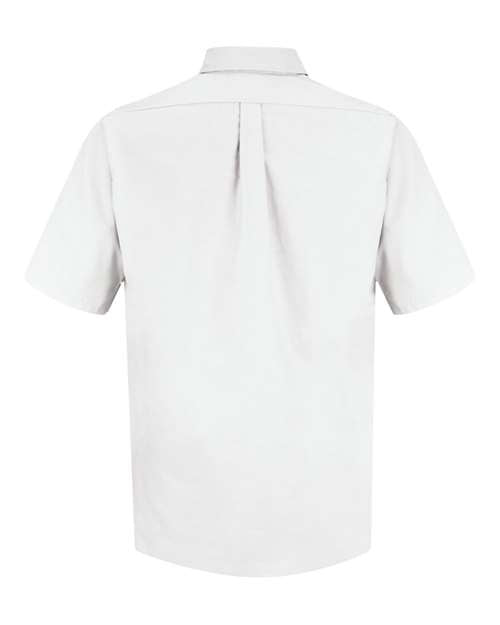 Red Kap Men's Tall Poplin Short Sleeve Dress Shirt SP80T