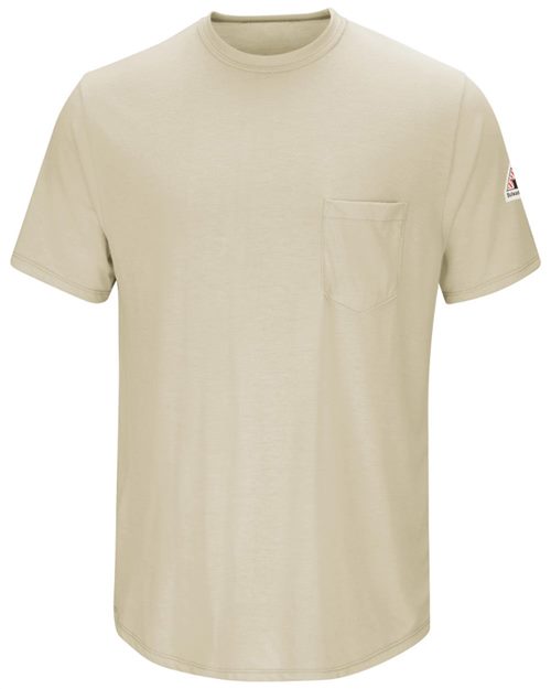 Bulwark Men's Tall FR Lightweight Pocket T-Shirt SMT6T