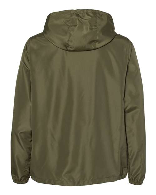 Independent Trading Co. Unisex Lightweight Quarter-Zip Windbreaker Pullover Jacket EXP54LWP