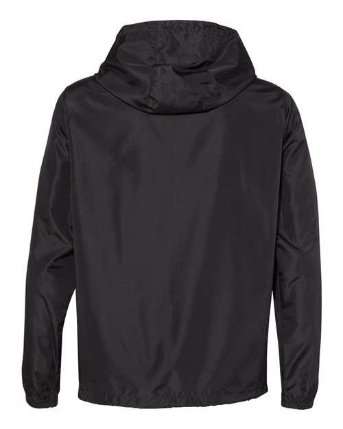 Independent Trading Co. Unisex Lightweight Quarter-Zip Windbreaker Pullover Jacket EXP54LWP