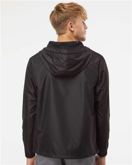 Independent Trading Co. Unisex Lightweight Quarter-Zip Windbreaker Pullover Jacket EXP54LWP