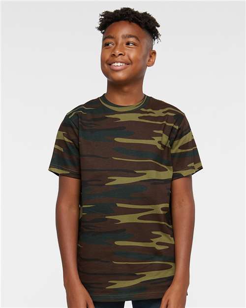 Code Five Youth Camouflage T-Shirt 2207