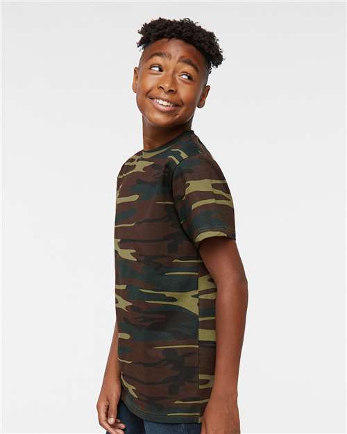 Code Five Youth Camouflage T-Shirt 2207
