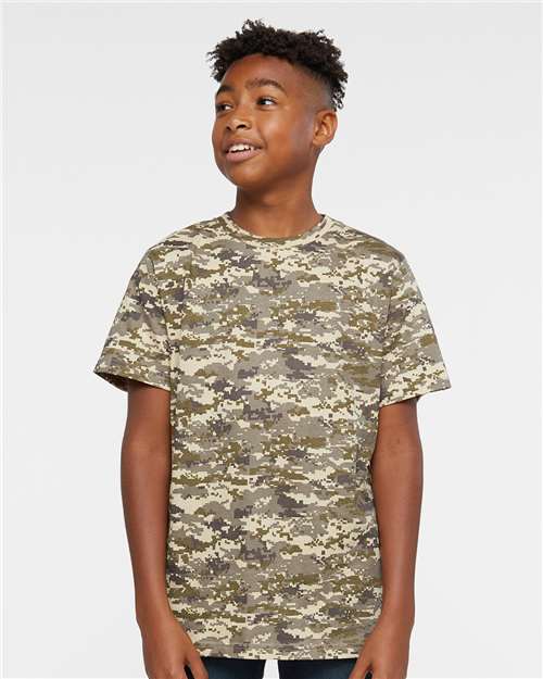 Code Five Youth Camouflage T-Shirt 2207