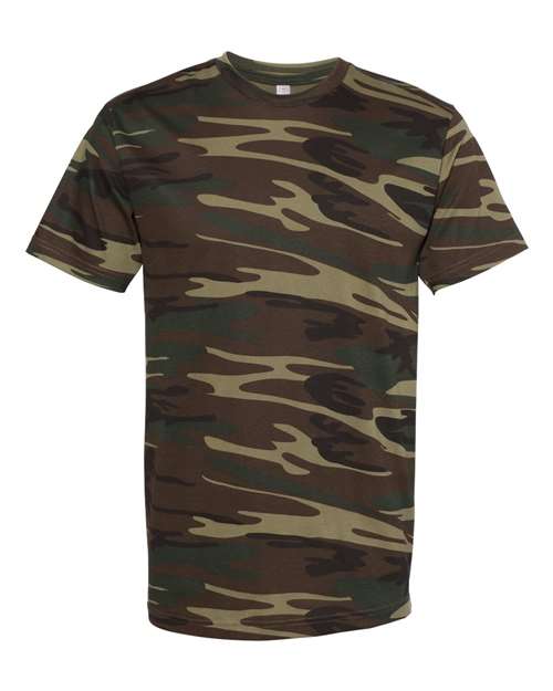 Code Five Unisex Camo Tee 3907