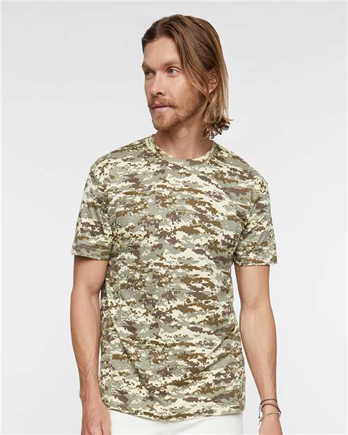 Code Five Unisex Camo Tee 3907