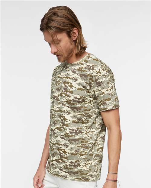 Code Five Unisex Camo Tee 3907