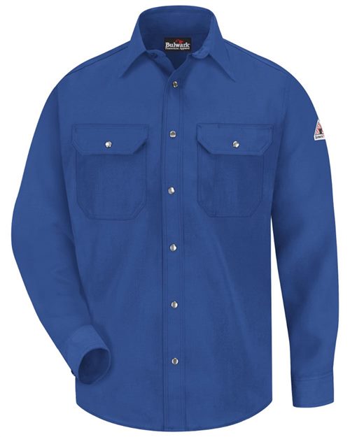 Bulwark Men's Snap-Front Uniform Shirt - Nomex® IIIA - 4.5 oz. SNS2