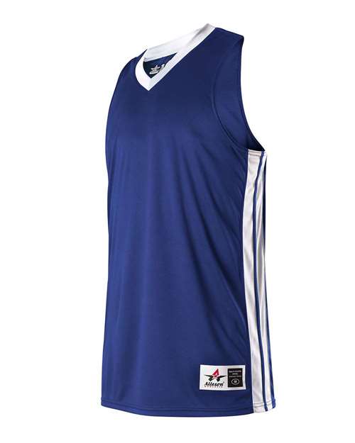 Alleson Athletic Women's Single Ply Basketball Jersey 538JW