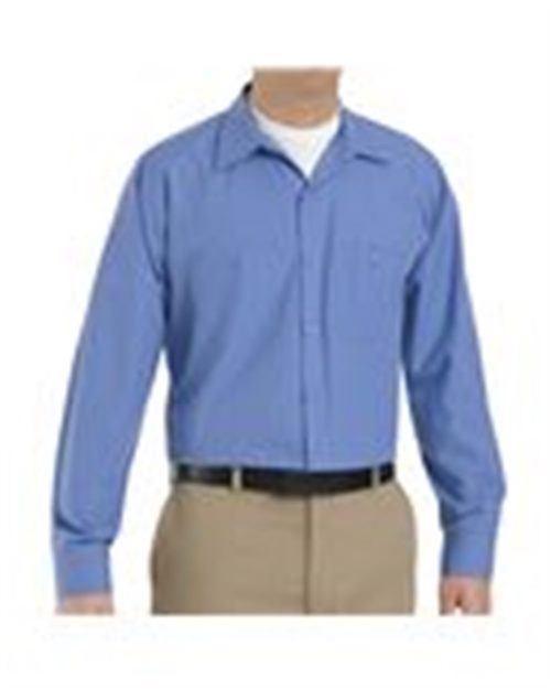 Red Kap Men's Tall Broadcloth Shirt SB12T