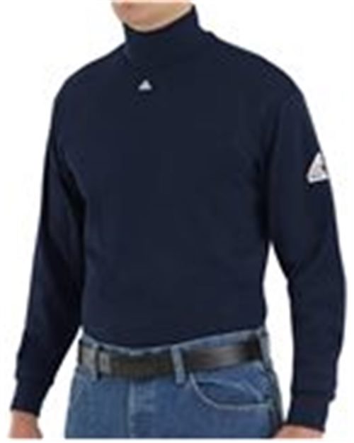 Bulwark Men's Tall Tagless Mock TurtleNeck EXCEL FR SEK2T
