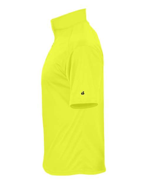 Badger Men's B-Core Short Sleeve Quarter-Zip 4199