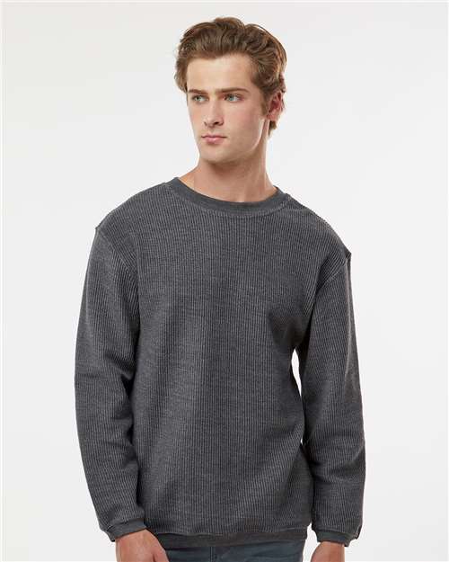 MV Sport Unisex Corded Crewneck Sweatshirt 19179