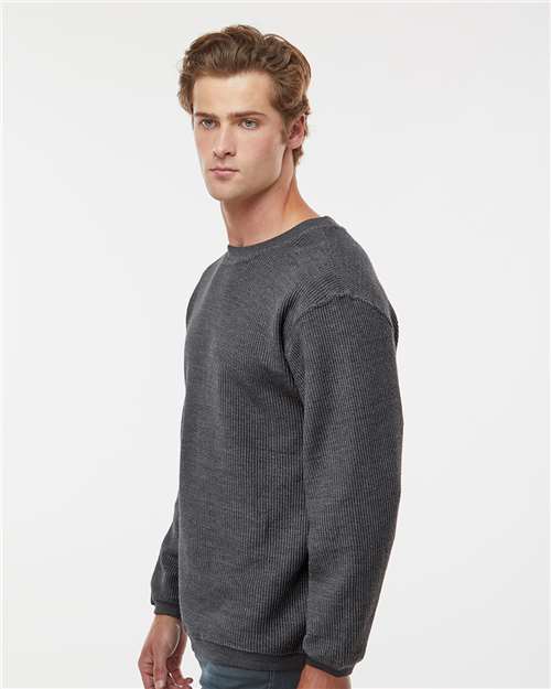 MV Sport Unisex Corded Crewneck Sweatshirt 19179