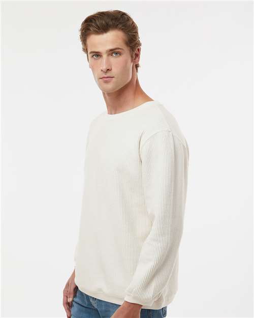MV Sport Unisex Corded Crewneck Sweatshirt 19179
