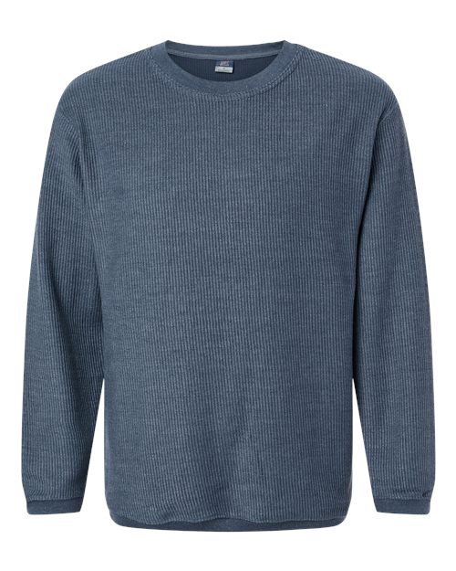 MV Sport Unisex Corded Crewneck Sweatshirt 19179
