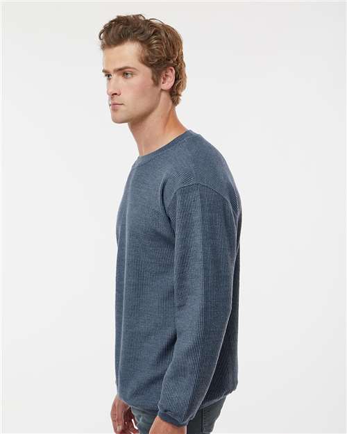 MV Sport Unisex Corded Crewneck Sweatshirt 19179