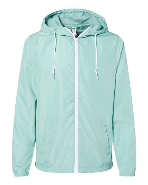 Independent Trading Co. Men's Lightweight Windbreaker Full-Zip Jacket EXP54LWZ