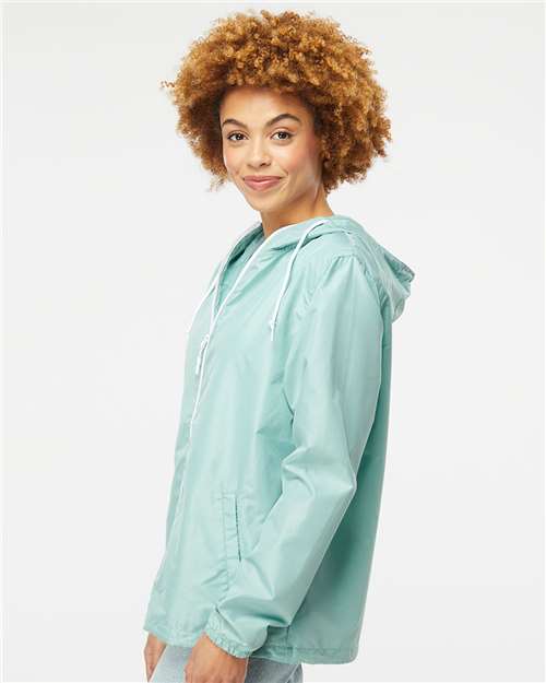 Independent Trading Co. Men's Lightweight Windbreaker Full-Zip Jacket EXP54LWZ