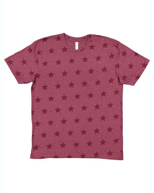 Code Five Unisex Star Print Tee 3929
