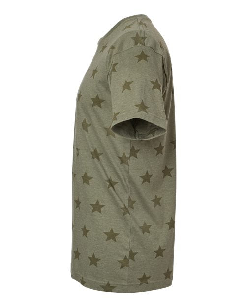 Code Five Unisex Star Print Tee 3929