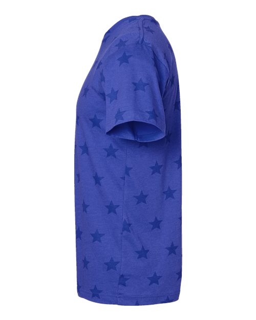 Code Five Unisex Star Print Tee 3929