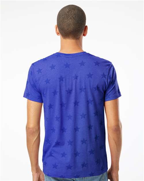 Code Five Unisex Star Print Tee 3929