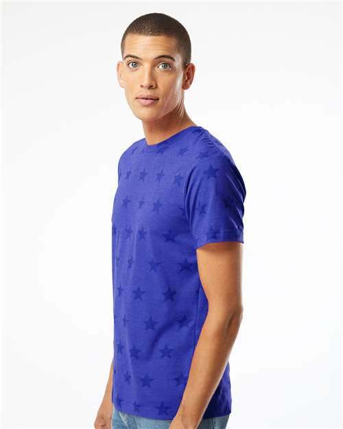 Code Five Unisex Star Print Tee 3929