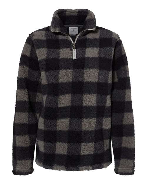 J. America Women’s Epic Sherpa Quarter-Zip Pullover 8451