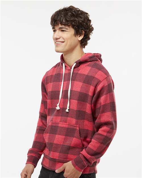J. America Men's Triblend Fleece Hooded Sweatshirt 8871