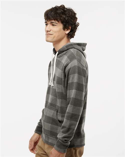 J. America Men's Triblend Fleece Hooded Sweatshirt 8871