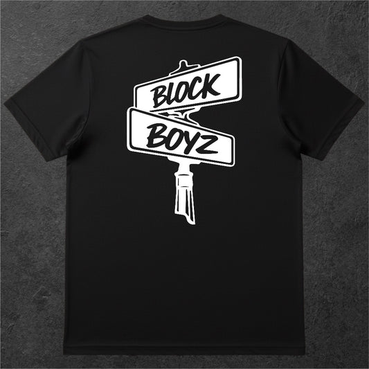 BB Street Sign Design Pocket tee