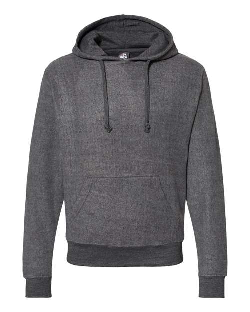 J. America Men's Flip Side Fleece Hooded Sweatshirt 8709