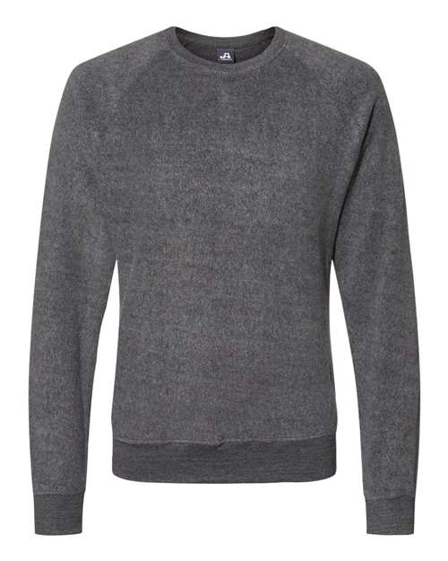 J. America Unisex Flip Side Fleece Crewneck Sweatshirt 8710