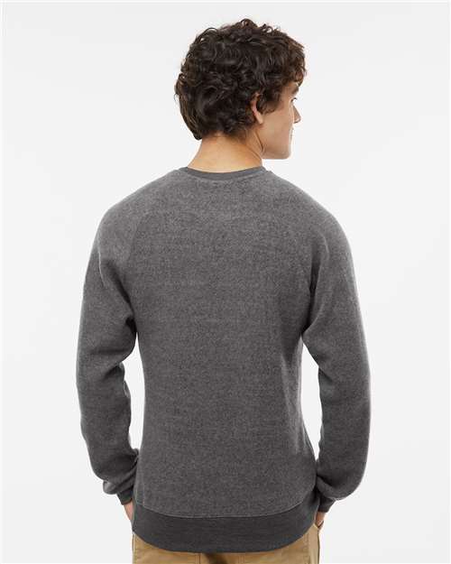 J. America Unisex Flip Side Fleece Crewneck Sweatshirt 8710