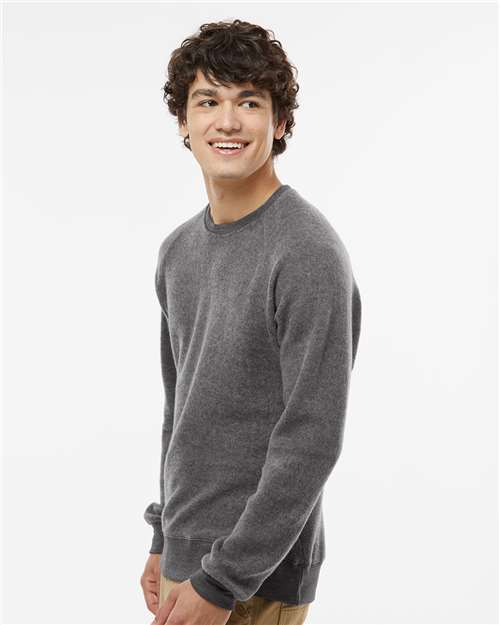 J. America Unisex Flip Side Fleece Crewneck Sweatshirt 8710