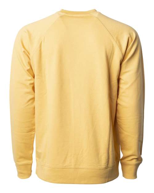 Independent Trading Co. Unisex Icon Lightweight Loopback Terry Crewneck Sweatshirt SS1000C
