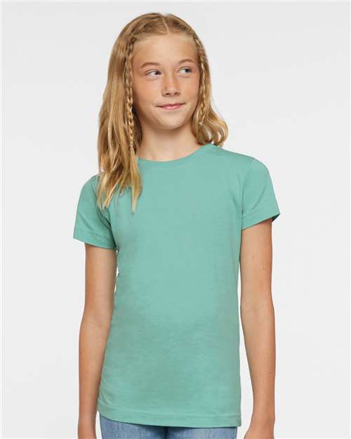 LAT Girls' Fine Jersey Tee 2616